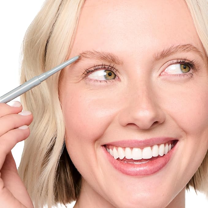 Ravie Beauty Easy Everyday™ Brow Pencil - Best Eyebrow Pencil for Women, Smudge Proof Hair-Like Strokes, 1.2mm Precision Tip with Spoolie, Vegan (Taupe)