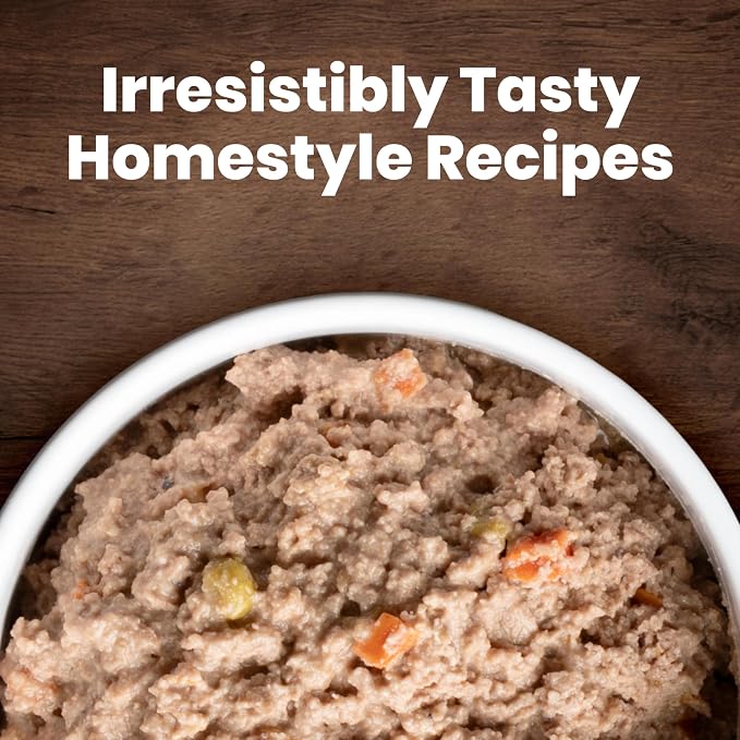 Blue Buffalo Homestyle Recipe Chicken Adult Wet Dog Food, 12.5 oz, 3 ct | Chicken Dinner with Garden Vegetables, No Chicken By-Product, Corn, Wheat, or Soy