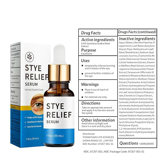 Stye Eye Treatment Kit, Relief for Styes, Chalazions, Blepharitis, Dry Eyes, Irritation and Swelling; Clear Eyes Redness Relief, Stye Eye Compress, Eye Patches, Eye Mask, Eye Stye Treatment