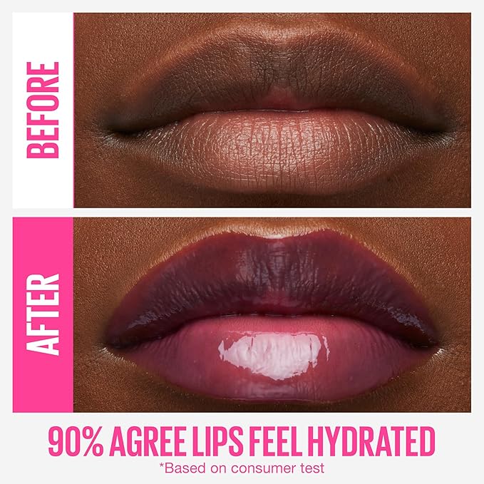 Maybelline Lifter Gloss, Hydrating Lip Gloss with Hyaluronic Acid, High Shine for Plumper Looking Lips, Gold, Warm Neutral, 0.18 Ounce