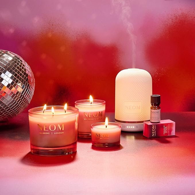 NEOM Sparkling Joy Essential Oil Blend I Ginger, Lime & Vetiver I 100% Natural Fragrance I Pure Essential Oils I Invigorating