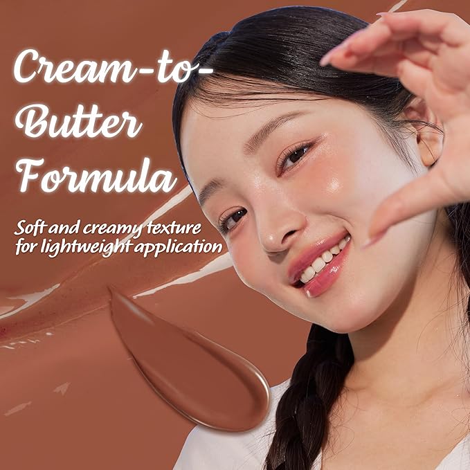 TOUCH IN SOL In My Heart Stick Blush (#Reddish brick) - Cream Blush Stick for Korean Makeup, Lip, Cheek & Shading Multi-Use, Blendable Milk Blusher for Dewy Glow, Kbeauty (0.21 Oz)