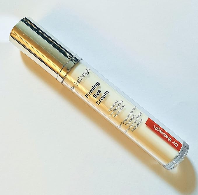 Dr Sebagh Firming Eye Cream (0.5 fl oz) - Eyecream for Dark Circle & Puffiness - Under Eye Moisturizer & Hollow Eyes Treatment - Lifting Sunken Eyes Treatment & Under Eye Plumper for Aging Skin