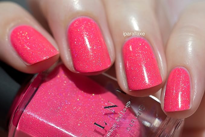 ILNP Summer Crush - Vibrant Pink Neon Holographic Nail Polish