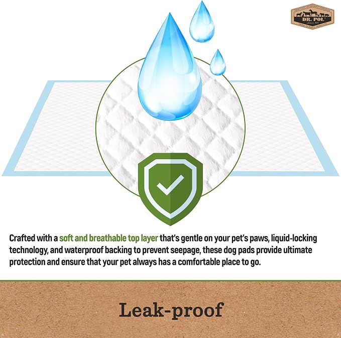 Dr. Pol Dog Training Pads, XL 28" x 30", Fresh Scented, 50 Count