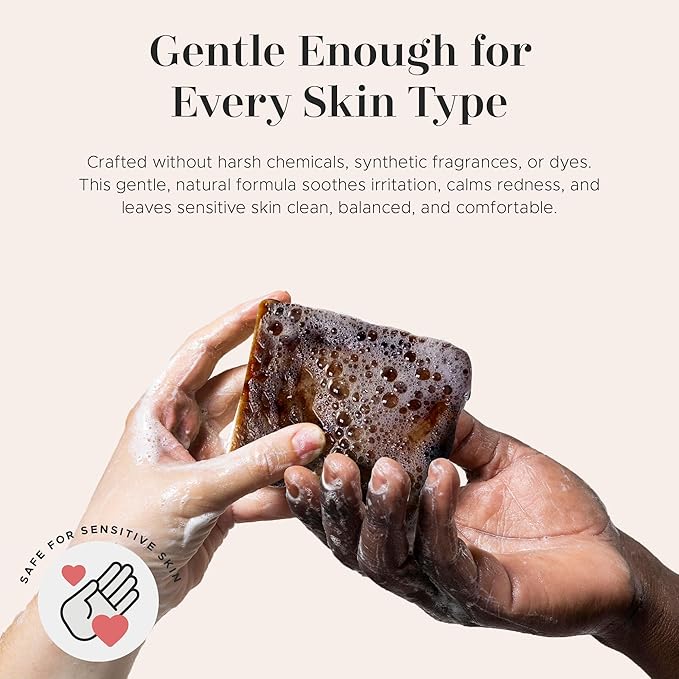 era of nature Best Raw ORGANIC AFRICAN BLACK SOAP, for Dry Skin and Skin Conditions. Pure & Natural Ingredients, Imported From Ghana - 2lb (32oz)