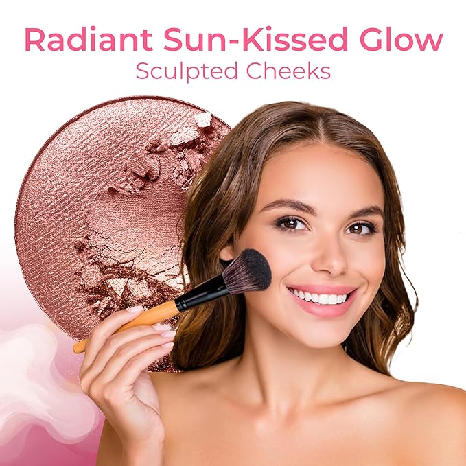 ULTIMATE KIT (LIGHT TAN) Full Size Mineral Makeup Set Matte Foundation Kit Bare Face Sheer Powder Cover