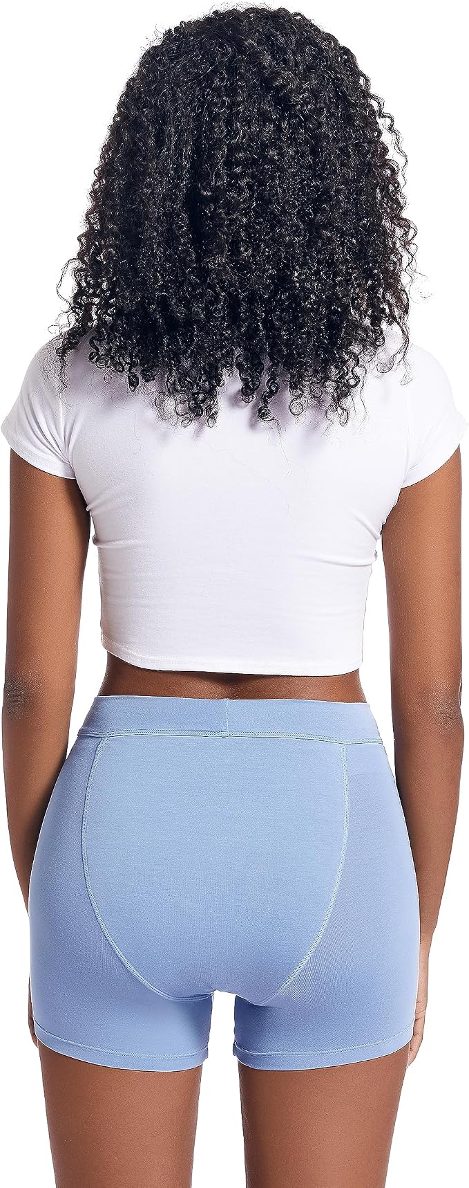 Goat Union 2" Period Underwear Boxer Briefs Boy-shorts, Organic Cotton Lining, Hi-Waisted & Heavy Flow