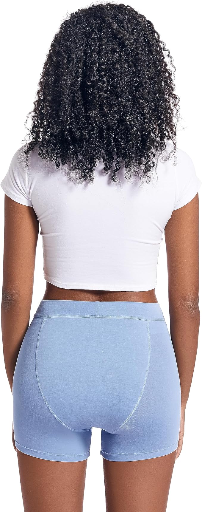 Goat Union 2" Period Underwear Boxer Briefs Boy-shorts, Organic Cotton Lining, Hi-Waisted & Heavy Flow