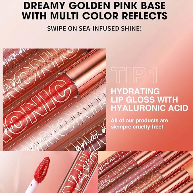Purple Lip Gloss Lip Plumper Gloss Tinted Glitter Lipgloss Lip Oil Teens Moisturizing Lipstick Lip Balm High Shine And Vegan Plumping Lip Gloss For Women Girls Long-Lasting Dry Lip Care(07#)