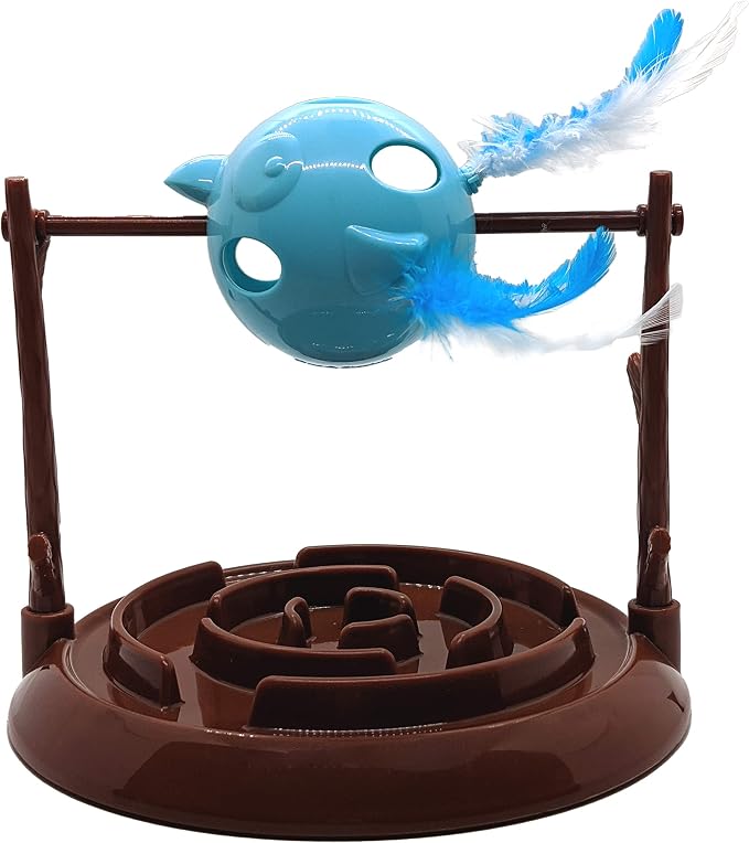 Ethical Pet Products 68033054: Twirly Bird Cat Treat Dispenser
