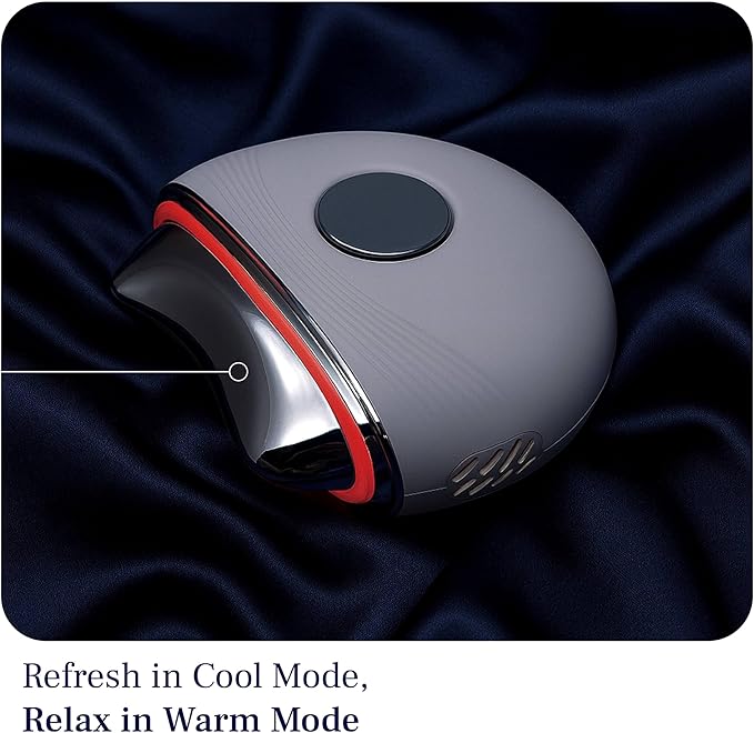 PUREANCE Hot & Cold Beauty Instrument - Red Light Therapy for Face & Neck - Portable Facial Massager Tool - LED Thermal Face Sculpting Wand- for Skin Care, Lift, Puffiness, Wrinkles, Double Chin