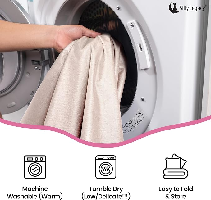 Thin Reversible Waterproof Protective Cover or Liner for Bed or Couch (Twin Size 90 x 55 inch), for Dogs and Cats, Babies; Incontinence, Urine, Drool