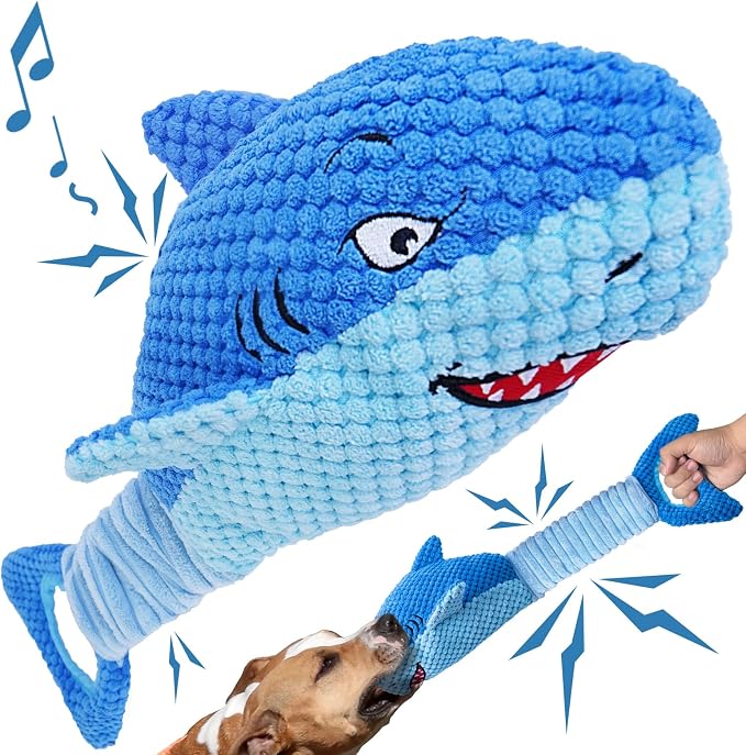 Vitscan Dog Toys for Large Dogs, Squeaky Dog Toys for Aggressive Chewers