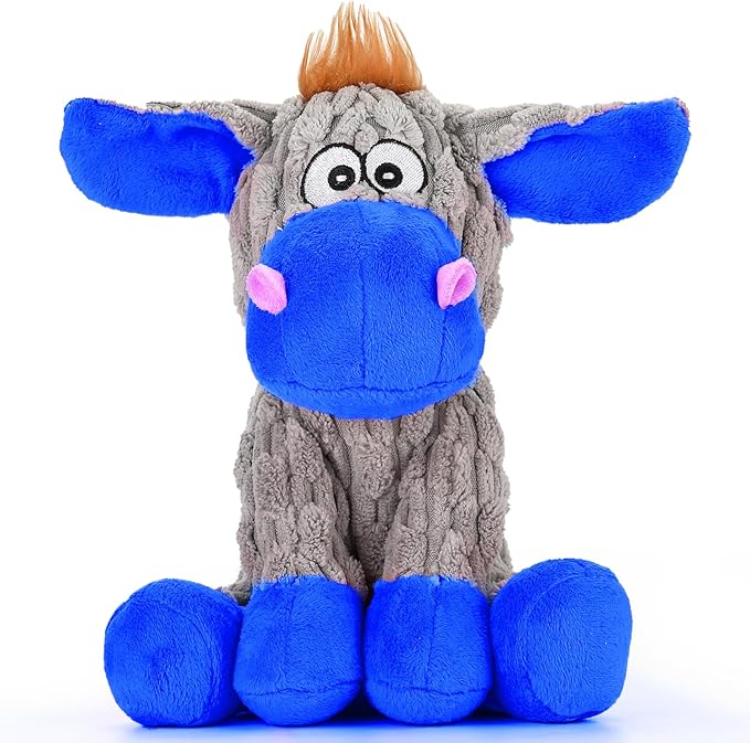 loncoldy Squeaky Dog Toys, Plush Chew Toys for Dogs, Crinkle Interactive Squeaky Stuffed Dog Toy for Small Medium Large Breeds, Dog Toy to Keep Them Busy, Pet Toys for Dogs
