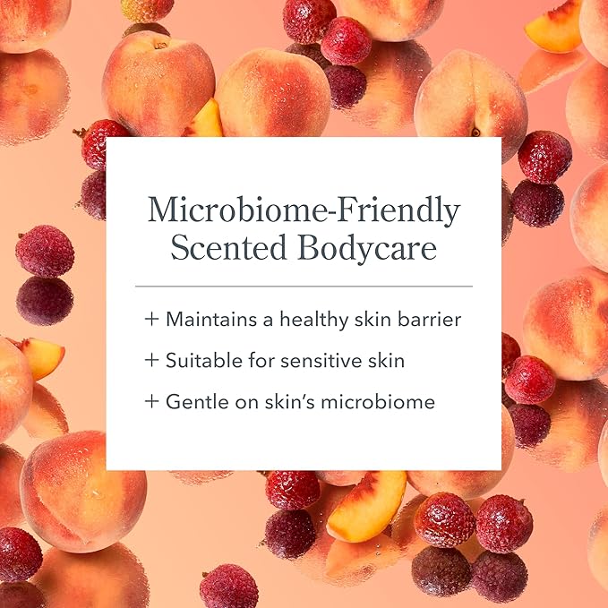 Beekman 1802 Whipped Body Cream – Moisturizes & Softens Skin with Goat Milk, Mango Seed Butter & Vitamin E – 8 oz – Juicy Peachy Lychee