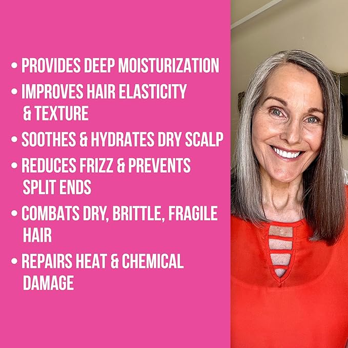 Vibriance Shampoo and Conditioner Set - Strengthening Wash Infused with Biotin for Dry, Damaged, Aging Hair - Deeply Hydrating, Moisturizing