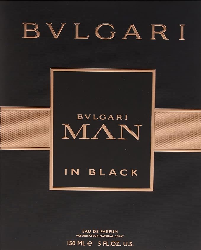 BVLGARI Man In Black Eau de Parfum Spray, 5 Fluid Ounce