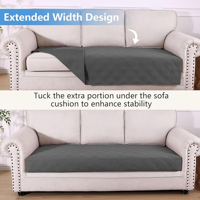 Waterproof Reversible Dog Blanket, Soft Couch Cover for Dogs Washable | Dual-Sided Waterproof Pet Bed Blanket, Resist Stains Spills & Pet Hair, Practical Furniture Protector For Pets, Size 40"x70"