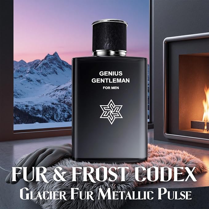AFLUXE Genius Gentleman for Men - Eau de Parfum For Men - Elegant & Masculine Long-Lasting Cologne - 100m