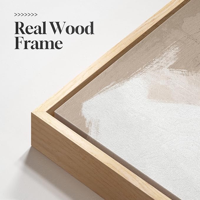 Large Framed Black and White Neutral Abstract Wall Art, 3 Piece, 24x36 In | Black and white pictures, Canvas prints, Wood frame, Modern minimalist artwork for walls, Wall decor for living room office