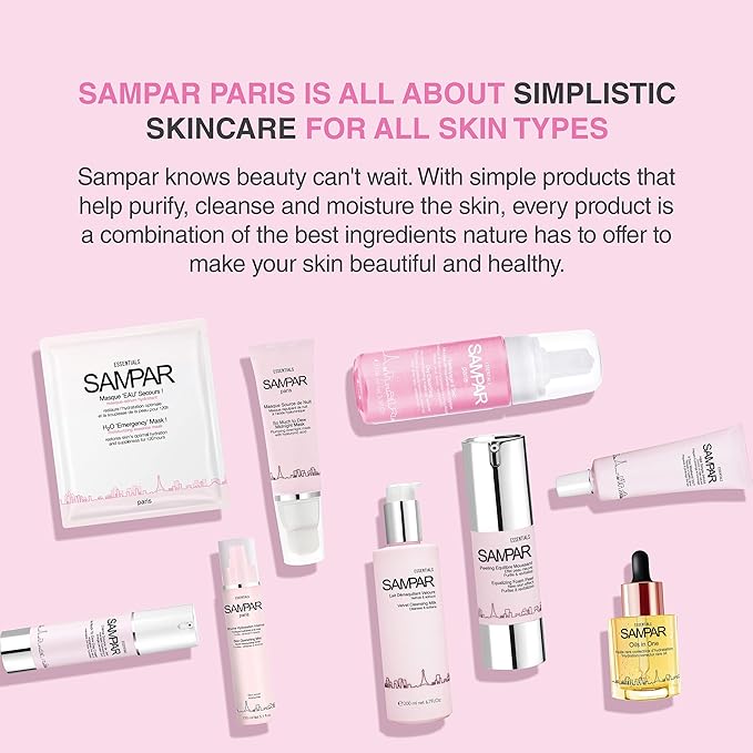 SAMPAR Illuminating Eye Cream - Anti-Aging, Hydrating & Brightening Treatment with Hyaluronic Acid, Vitamin C, and Essential Oils - Reduces Dark Circles, Fine Lines & Puffiness - All Skin Types
