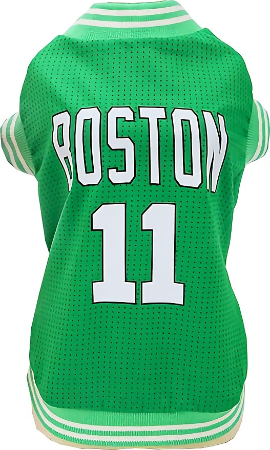 Dog Clothes Basketball Mesh Breathable T-Shirt,Pet Clothes Puppy Sportswear Spring/Summer Fashion Dog Shirt. (Green, Medium)