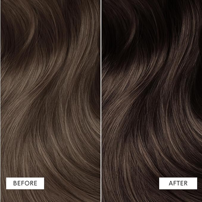 dpHUE Color Dream, Dark Brown - Ammonia-Free, Demi-Permanent Hair Color - Lasts 16 Washes - Boosts Shine - Cruelty Free, Paraben Free, Sulfate Free, Leaping Bunny Certified - 4 oz
