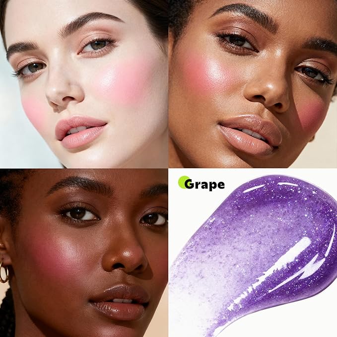 Glam Code Lip Gloss Set – Color-Changing Lip Gloss for Daily Glow – Glossy Lip Oil with Vitamin E & Shea Butter for Deep Hydration Lightweight, Non-Sticky & Sensitive Skin Friendly