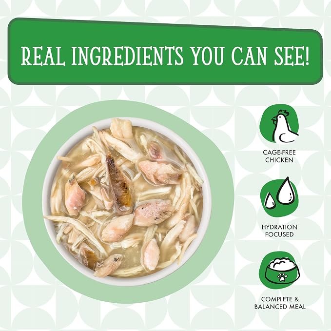 Weruva Cats in the Kitchen, Chick Magnet with Chicken & Mackerel in Gravy Cat Food, 3oz Pouch (Pack of 12)