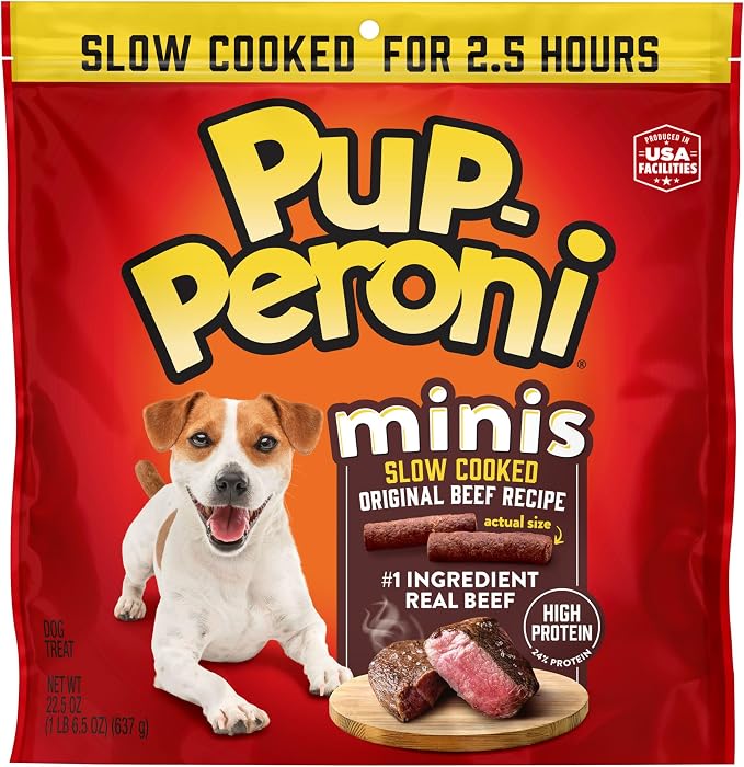 Pup-Peroni Minis Original Beef Recipe Dog Treats, 22.5 Oz. Bag