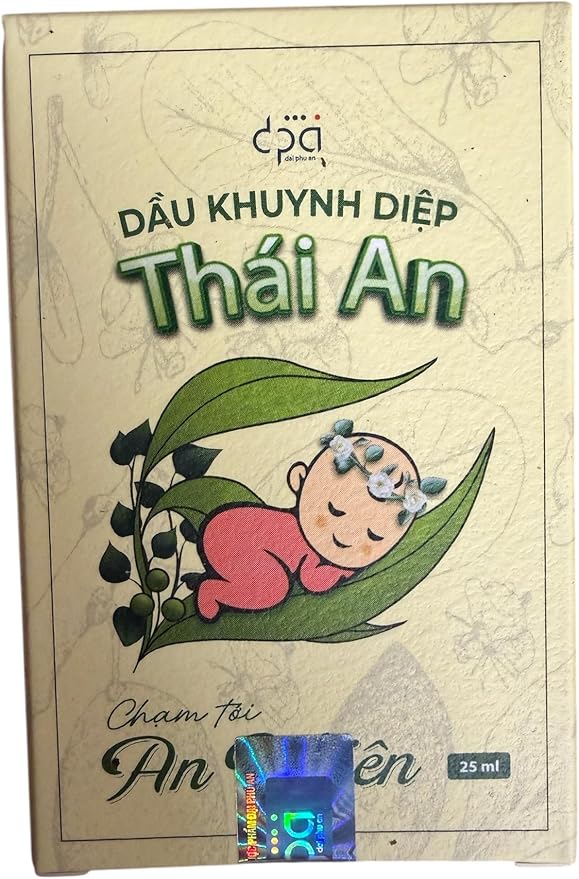 Vietnamese Natural Eucalyptus Lotion - Natural Massage Lotion - Dau Khuynh Diep Thai an 25ml