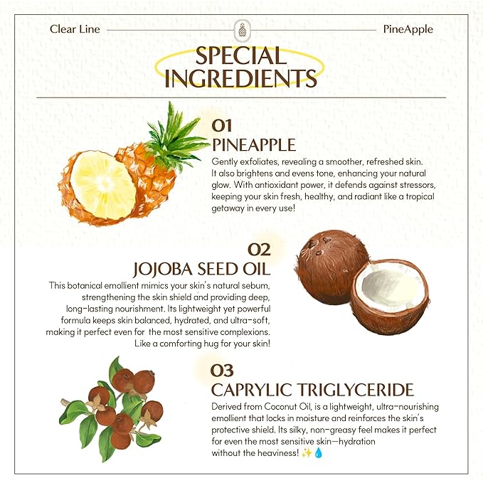 MIGUHARA Pineapple Refining Glow Peel-Off Mask Pack, Facial Mask with Pineapple Extract & Jojoba Seed Oil for Hydrated, Glowing Look and Korean Glass Skin – Smooth, Radiant Skin (60ml/2.02 fl.oz.)