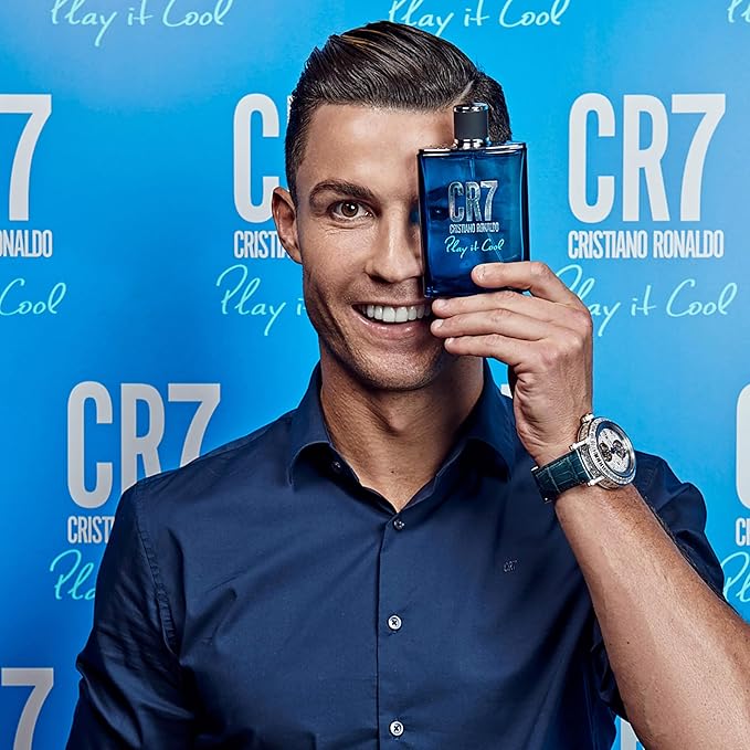 Play It Cool by Cristiano Ronaldo for Men - 3 Pc Gift Set 3.4oz EDT Spray, 5.1oz Shower Gel, 4.1oz Body Spray