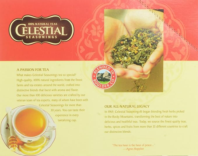 Celestial Seasonings English Breakfast Black Tea, 24 Count