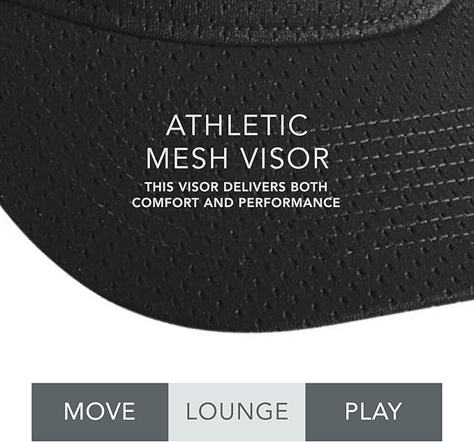 Augusta Sportswear Women's Athletic Mesh Visor - Stylish Sun Hat for Golf, Running, and Outdoor Activities