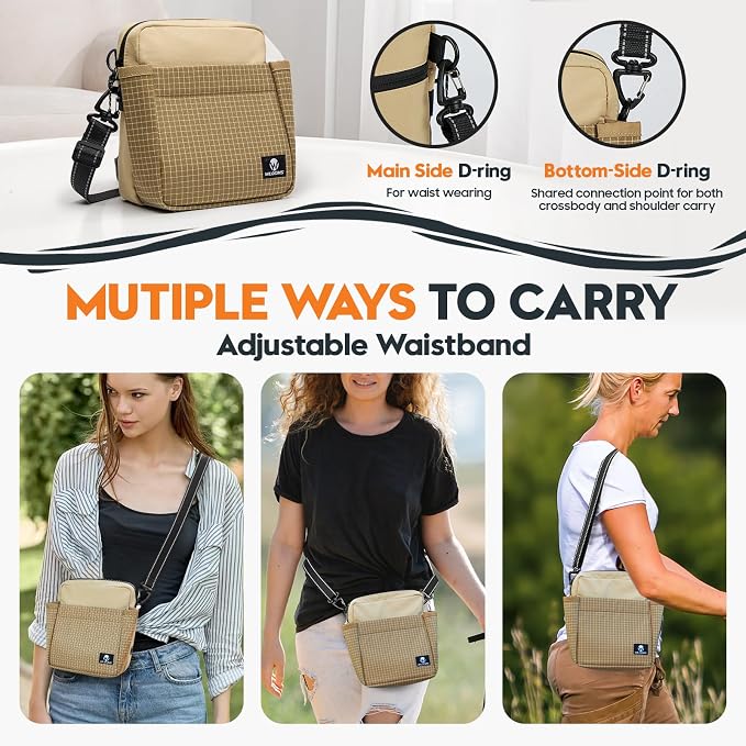 Dog Treat Pouch for Training, Magnetic Dog Walking Bag and Fanny Pack