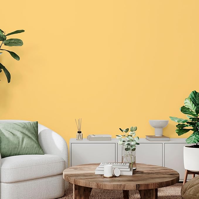 Rust-Oleum Color Spark Interior Paint and Primer in One, Matte, Lemon Curd, 1 Gallon