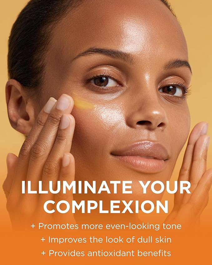 Andalou Naturals Turmeric + Vitamin C Enlighten Serum | Illuminating Face Treatment for Uneven Tone & Sun Damage | With Turmeric and Fruit Stem Cells | 1.1 fl oz