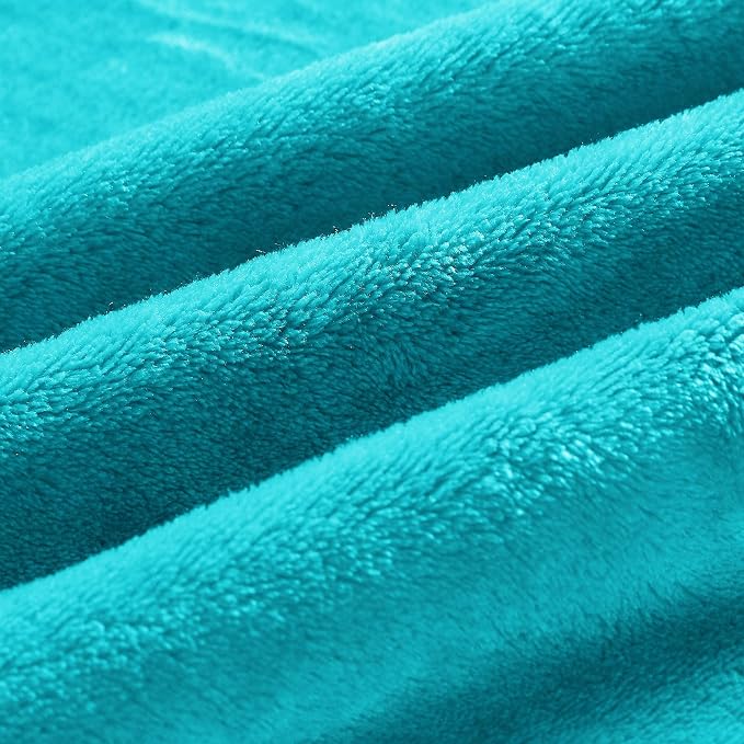 BEDELITE Fleece Blanket Soft Plush Queen Size Bed Blanket Peacock 90"x90" | Ultra Soft Fleece, Plush Microfiber, Lightweight Warmth, All Season Comfort, Fade Resistant, Machine Washable,Perfect for Bed