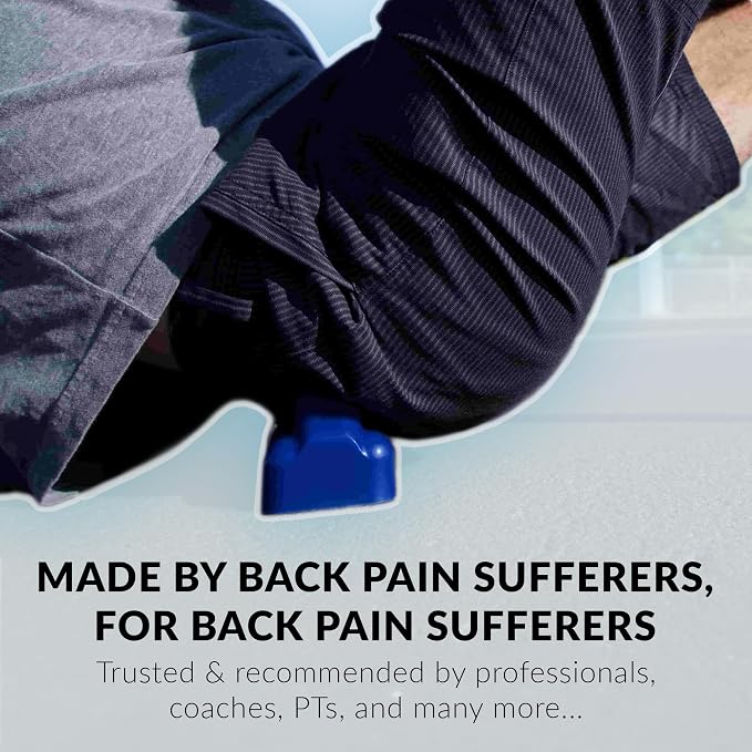 QL Claw Massage Tool for Back Pain Relief – Lower Back Massager & Trigger Point Massage Tool for Back, Hip & Glutes – Portable Manual Muscle Release Device