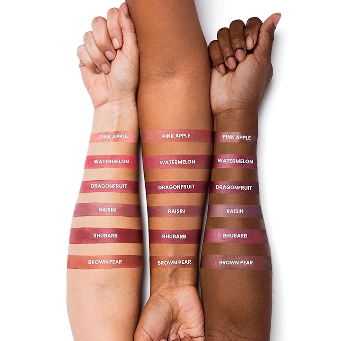 OFIR Cheek Tones Vitamin C Blush Stick | Buildable, Hydrating, Lightweight, Vegan Cream Blush Stick | Non-Transfer, Radiant Finish, Skin-Loving Formula | Brown Pear - Brick Brown | 0.21 oz