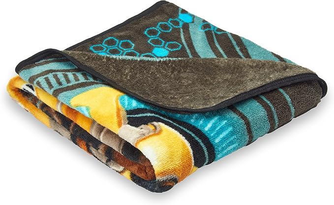 Northwest Transformers Micro Raschel Throw Blanket, Ultra Soft Throw, 46 x 60 Inches, Be Alert