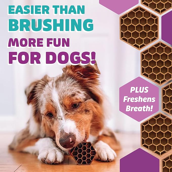 Yummy Combs Dog Dental Treats – Vet VOHC Approved, Removes Tartar & Cleans Teeth – Yummy High Protein Chicken Treat for Medium Dogs (Mini Pack, 9 Count)