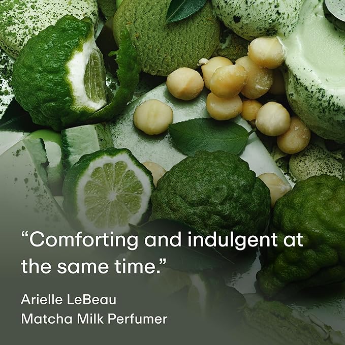 PHLUR Matcha Milk Body Mist, 8 Fl Oz - Hair and Body Perfume for Women, Bergamot, Matcha & Cream Perfume Body Spray with Vanilla, Amber and Musk Fragrance