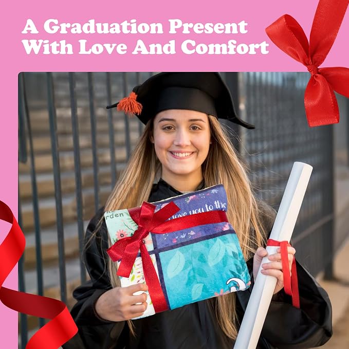 2026 Graduation Gifts Blanket Her, Graduation Throw Blanket 60"X50", Graduation Party Decorations Class of 2026, PHD High School College Graduation Gifts for Women