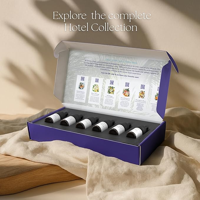 Levona Scent Essential Oil - Fresh Aroma for Home, Office, Hotel & Spa, Ideal for Humidifiers & Diffusers, Hotel Fragrance with Lemon & Green Melon - 500ml / 17 fl oz, Mystic Mirage