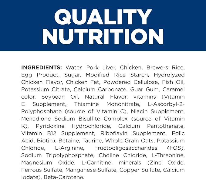 Hill's Prescription Diet k/d Kidney Care Wet Cat Food | #1 Veterinarian Recommended, Chicken Recipe, 5.5 oz. Cans, 24-Pack