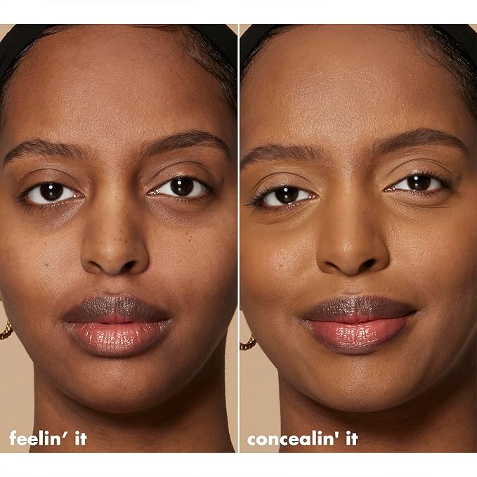 e.l.f. Hydrating Camo Concealer, Covers Blemishes & Under-Eye Circles, Full-Coverage & Delivers A Satin Finish, Vegan & Cruelty-Free, Tan Walnut