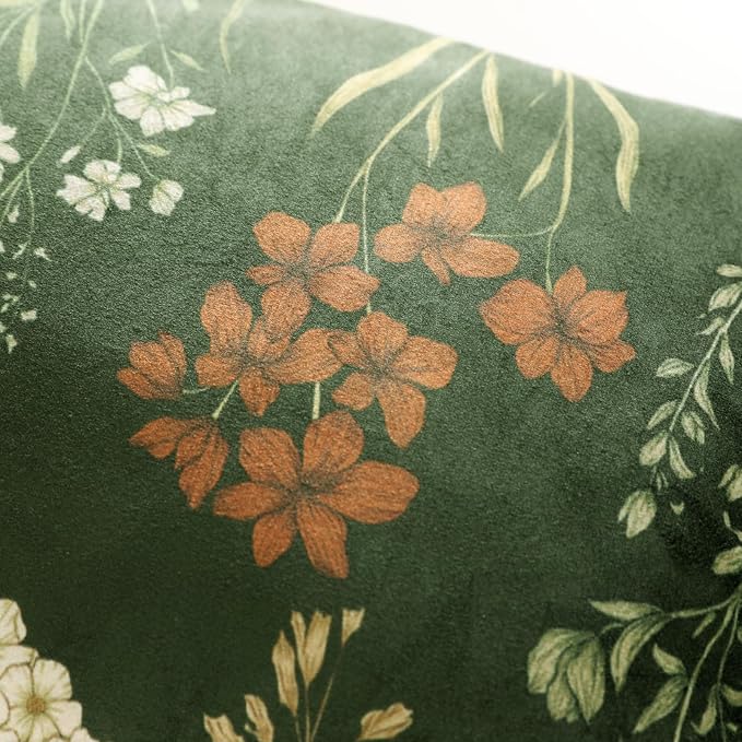 Designer Vintage Velvet Throw Pillow Cover,18"x18"-Nocturne | Pillow Cover,Concealed Zipper Design,Dragonfly Pattern,Sofas,Bedroom,Living Room,Lounge Chairs,All Season Home Decor
